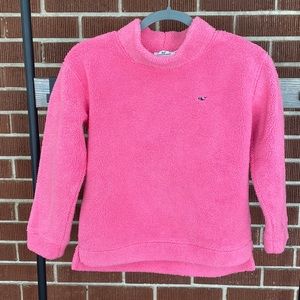 Vineyard Vines Pink Fleece Sweatshirt